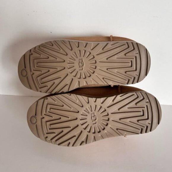 UGG Pumped Slide Slipper Chestnut New with Box 7 - Picture 14 of 16